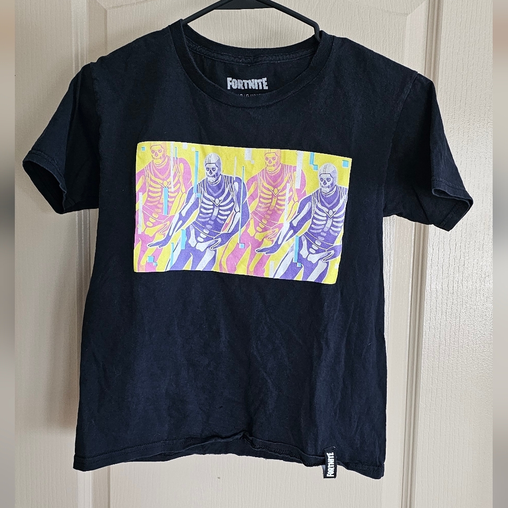 Fortnite Boys Exclusive Skully Troop Graphic T-Shirt Large 10/12